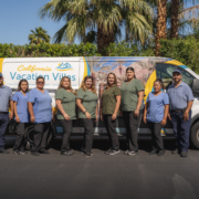 The California Vacation Villas property management team in the Coachella Valley